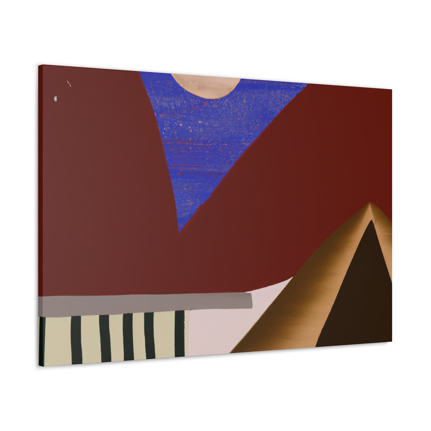 Pyramid Looper - Midcentury Canvas