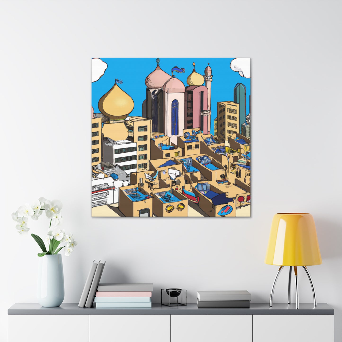 Desert Mirage - Destination Arab Emerates - Canvas