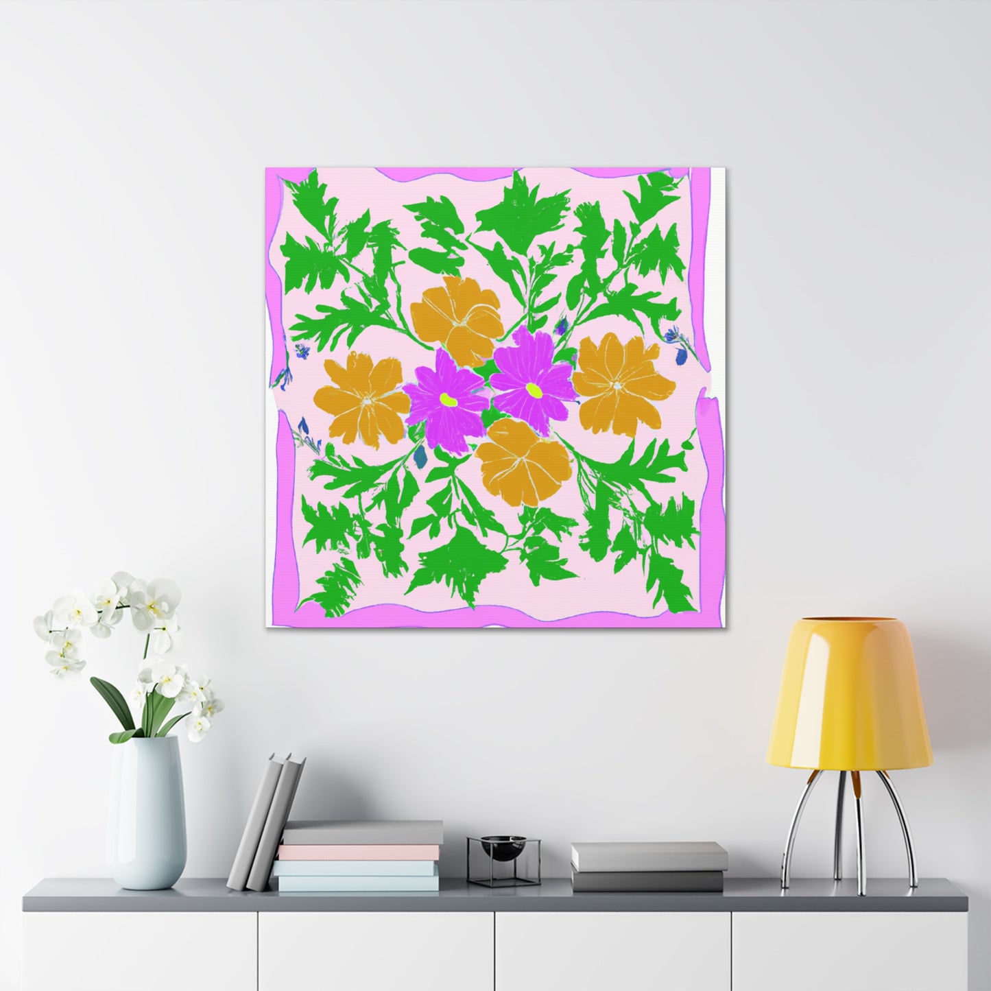Risingbloom - Floral - Canvas