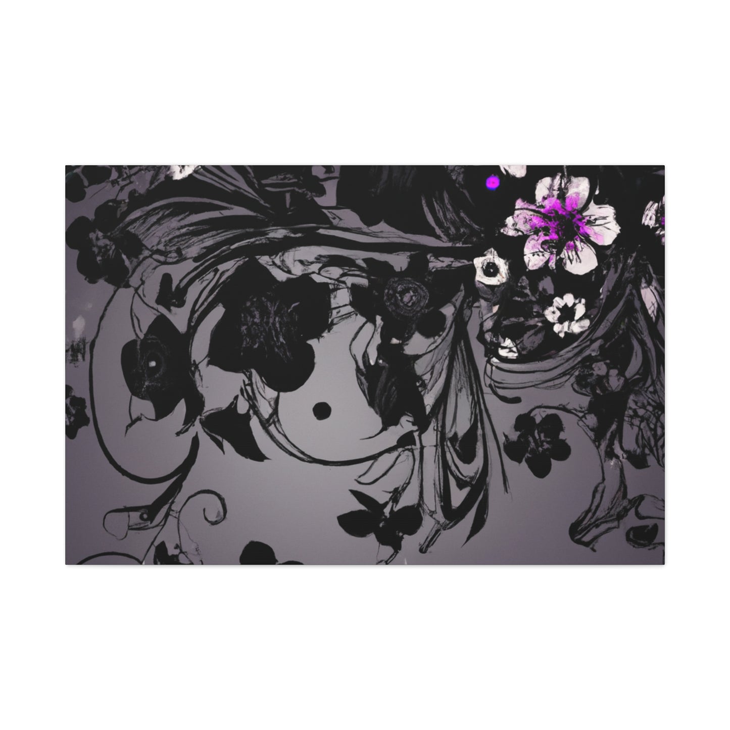 Blissful Heart – Floral - Canvas
