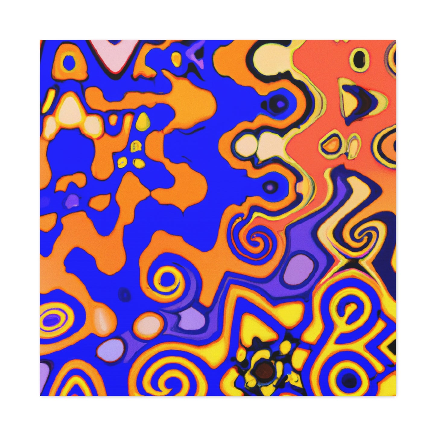 Aqua Aura - Abstract - Canvas
