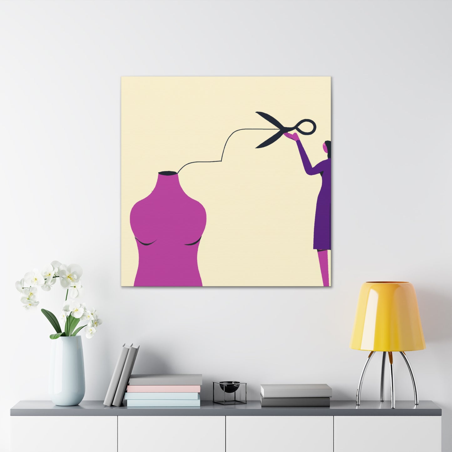 Elegance of Simplicity - Minimalism - Canvas