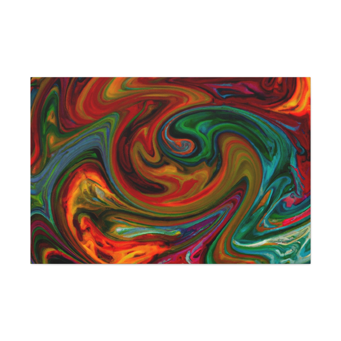 Heated - Canvas - Abstract