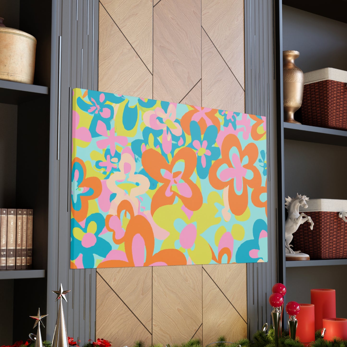 "The Blooming Bouquet" - Floral Canvas