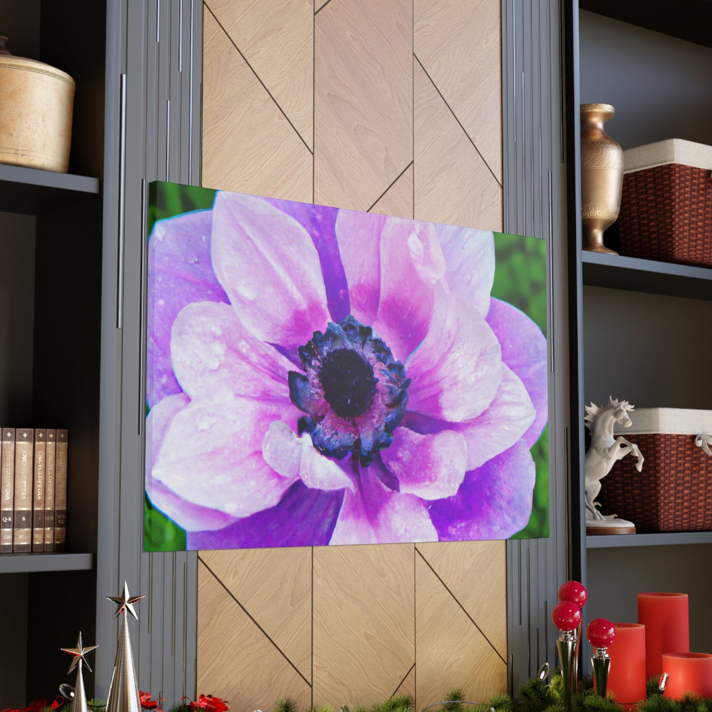 Garden Blooms. - Canvas - Floral