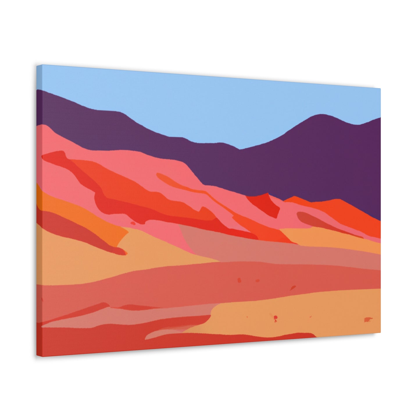 Dusty Plume Landscape - Canvas