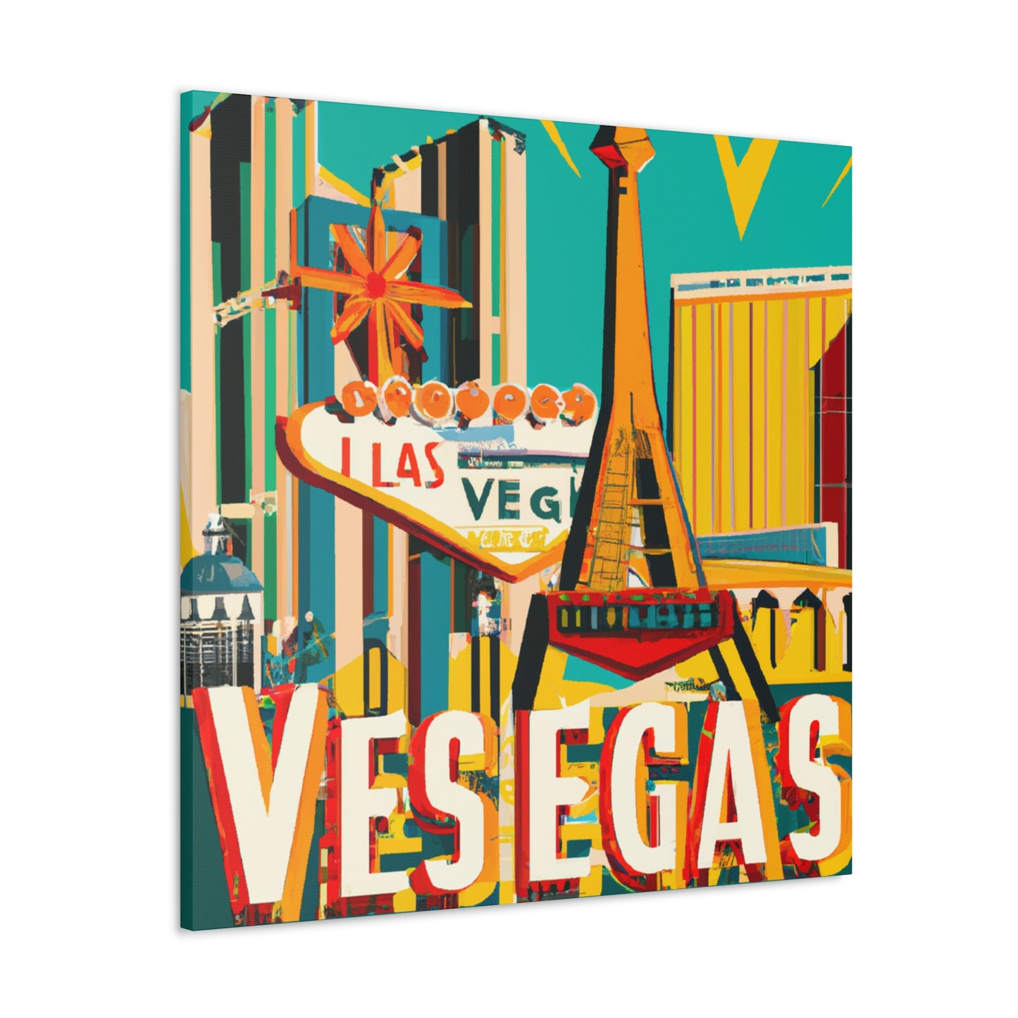 Vegas Oasis - Destination Vegas - Canvas