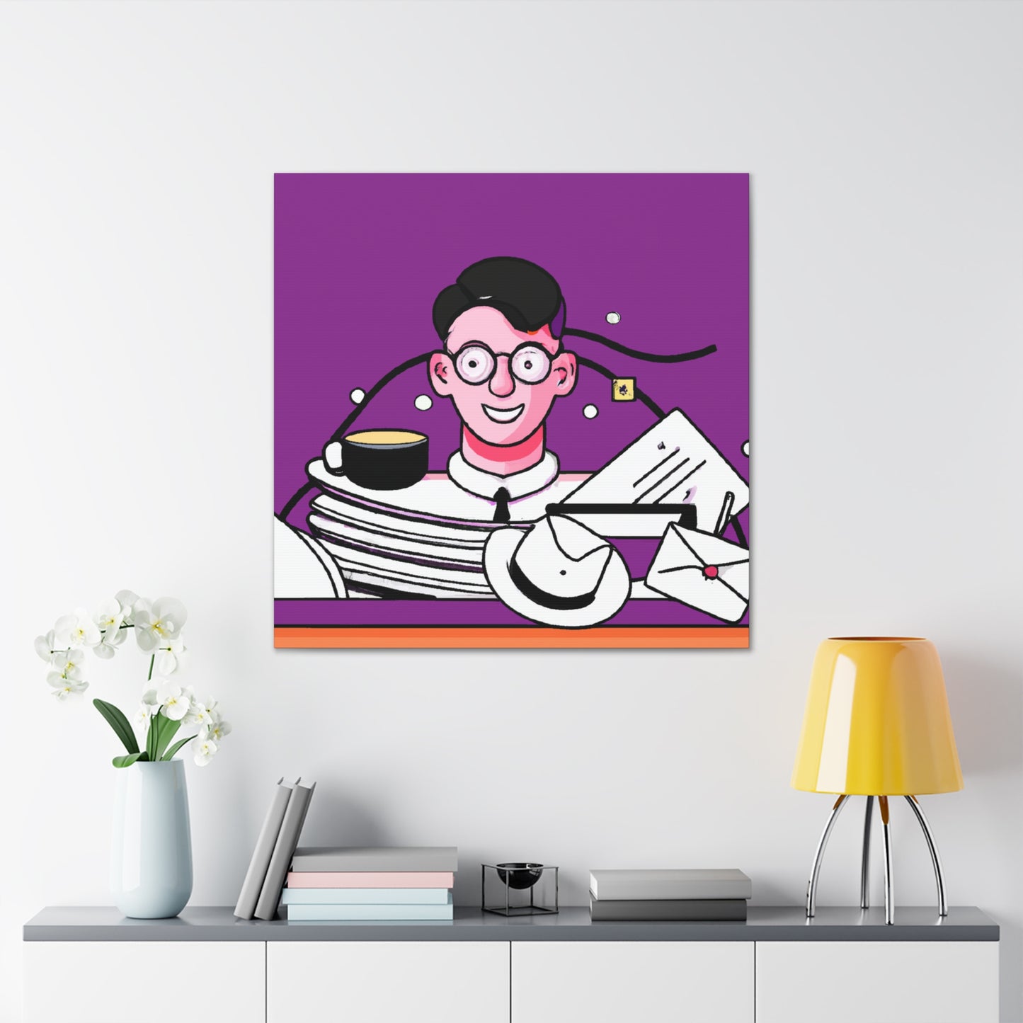 Constellation Guy - Minimalism - Canvas