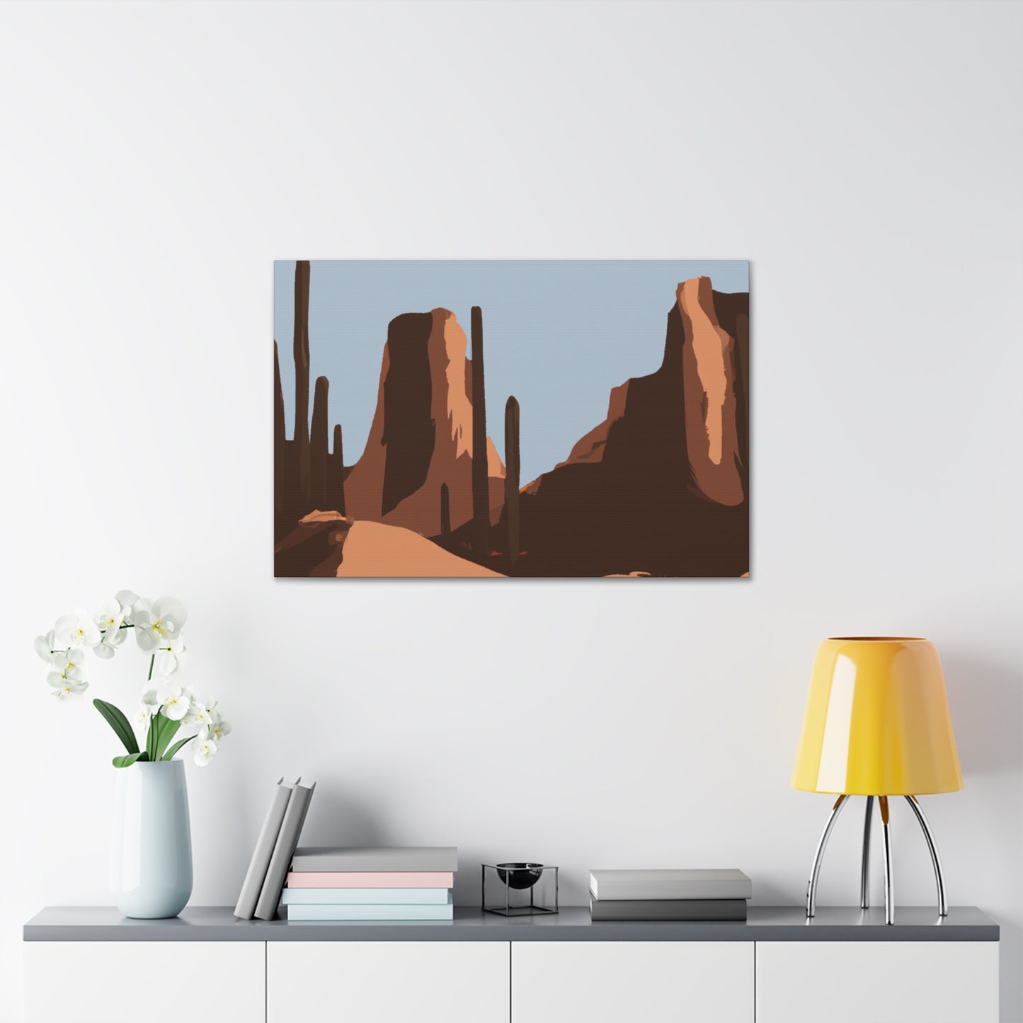 Prickly Oasis - Landscape - Canvas