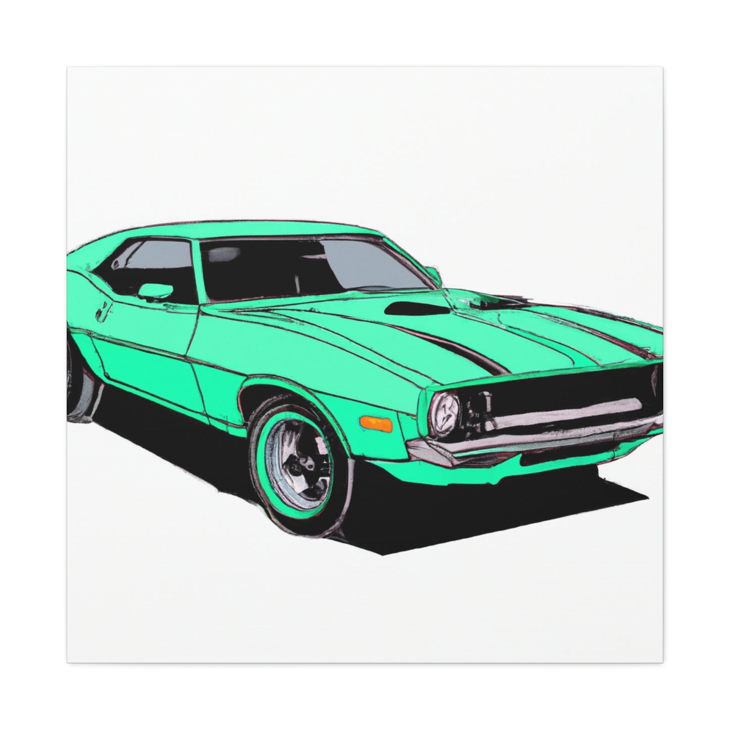 Hotsy Totsy - Automobile - Canvas
