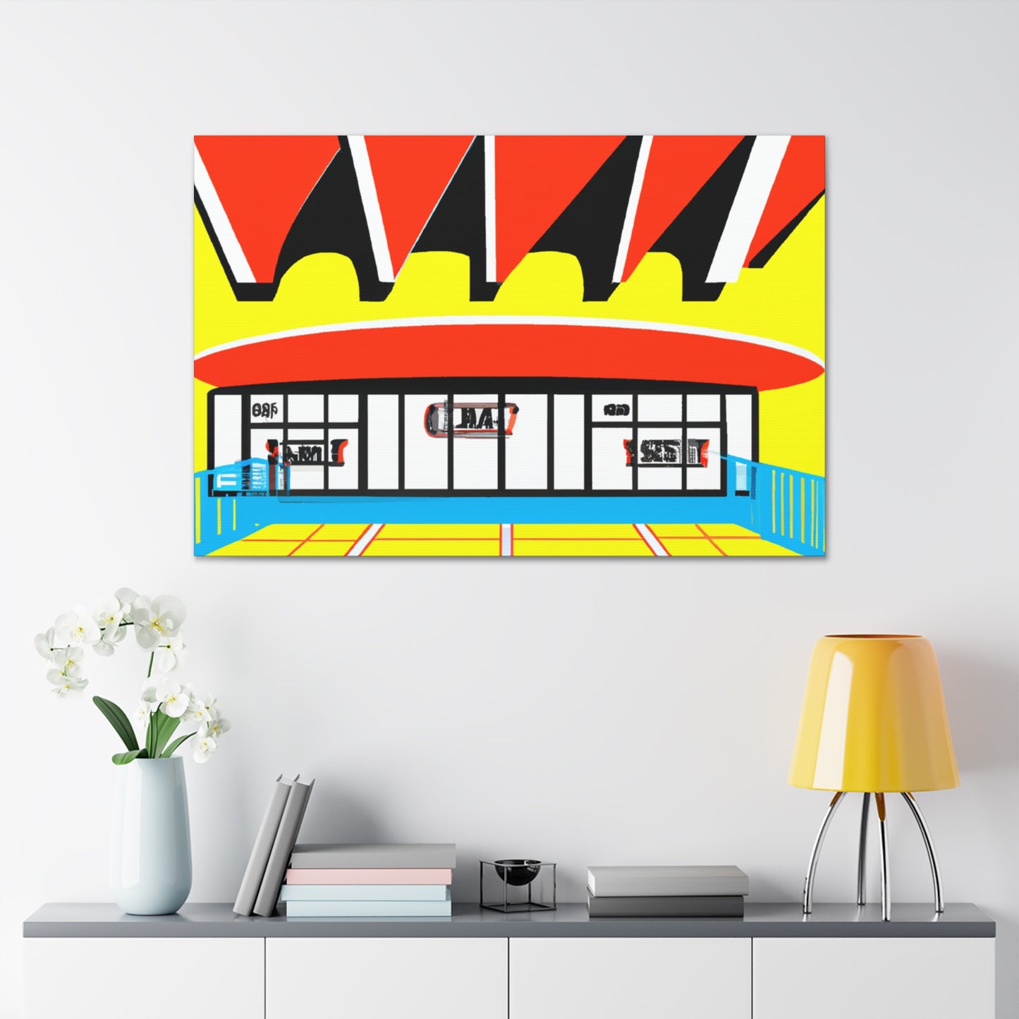'The Wacky Wagon' - Canvas - Pop Art