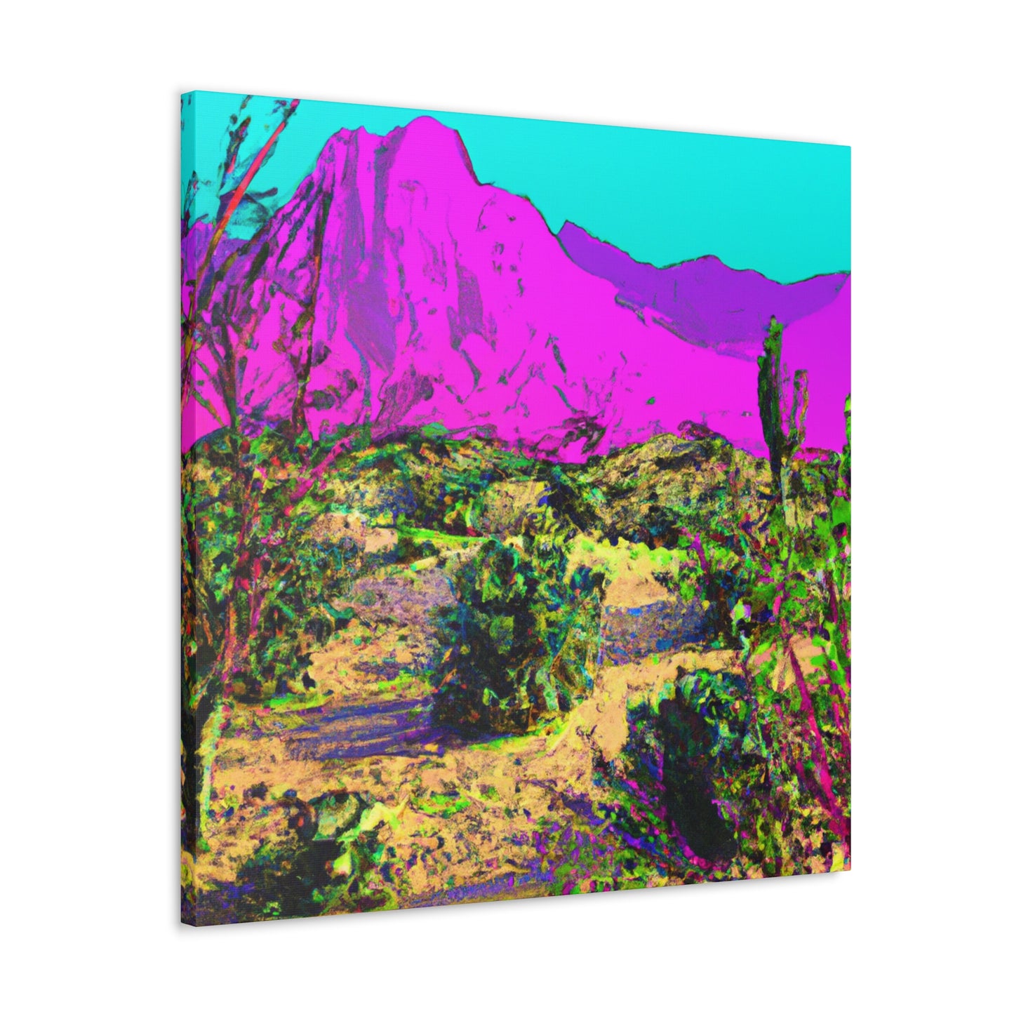 Desolate Oasis - Landscape - Canvas