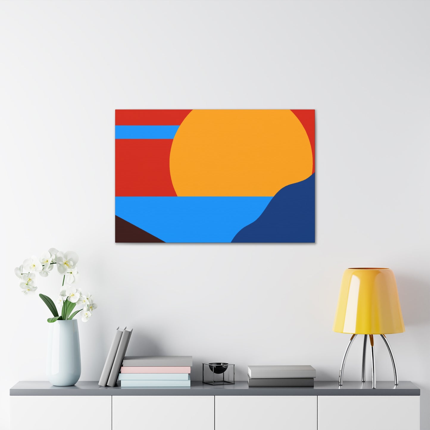 Vista Vexation- Midcentury - Canvas