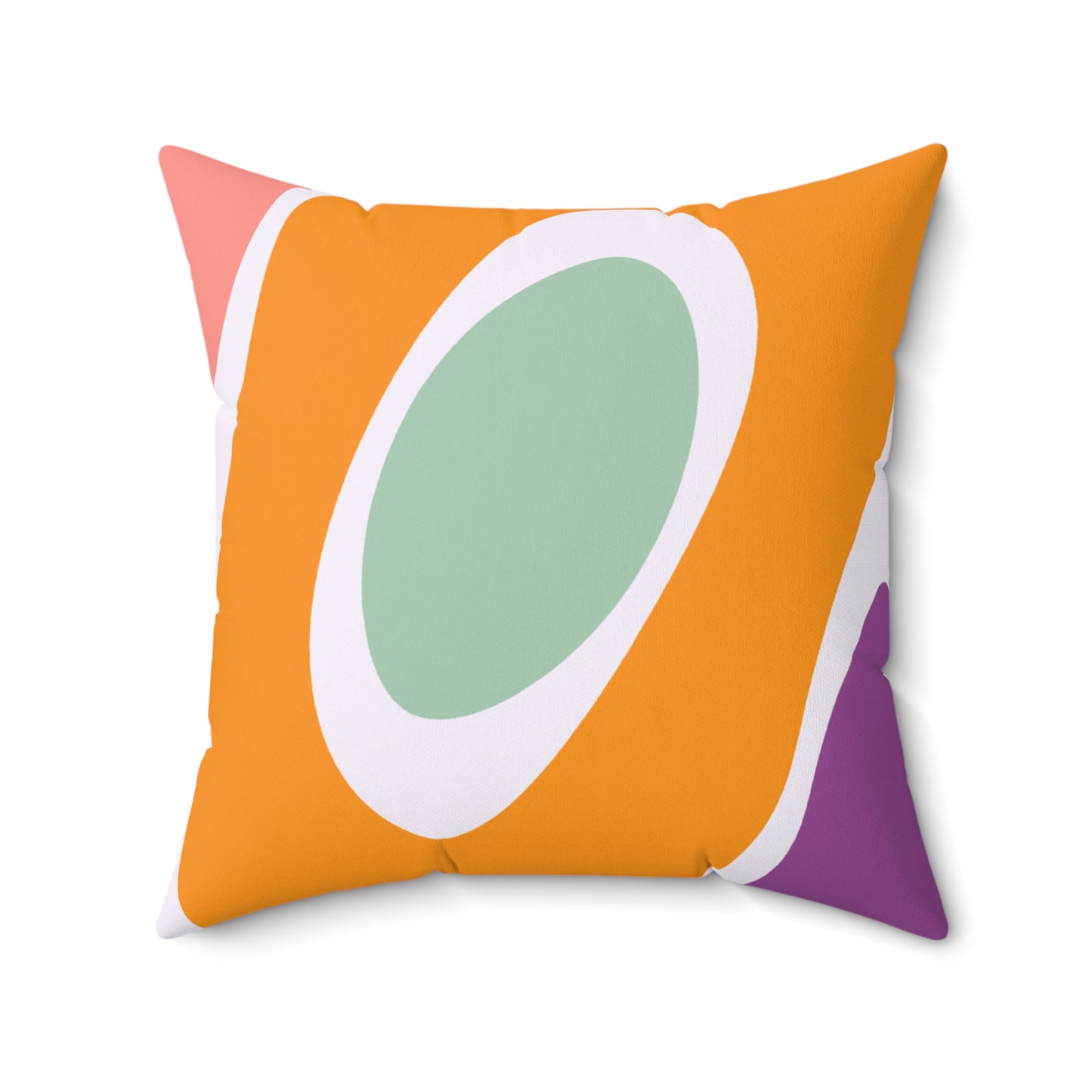 Spun Polyester Square Pillow
