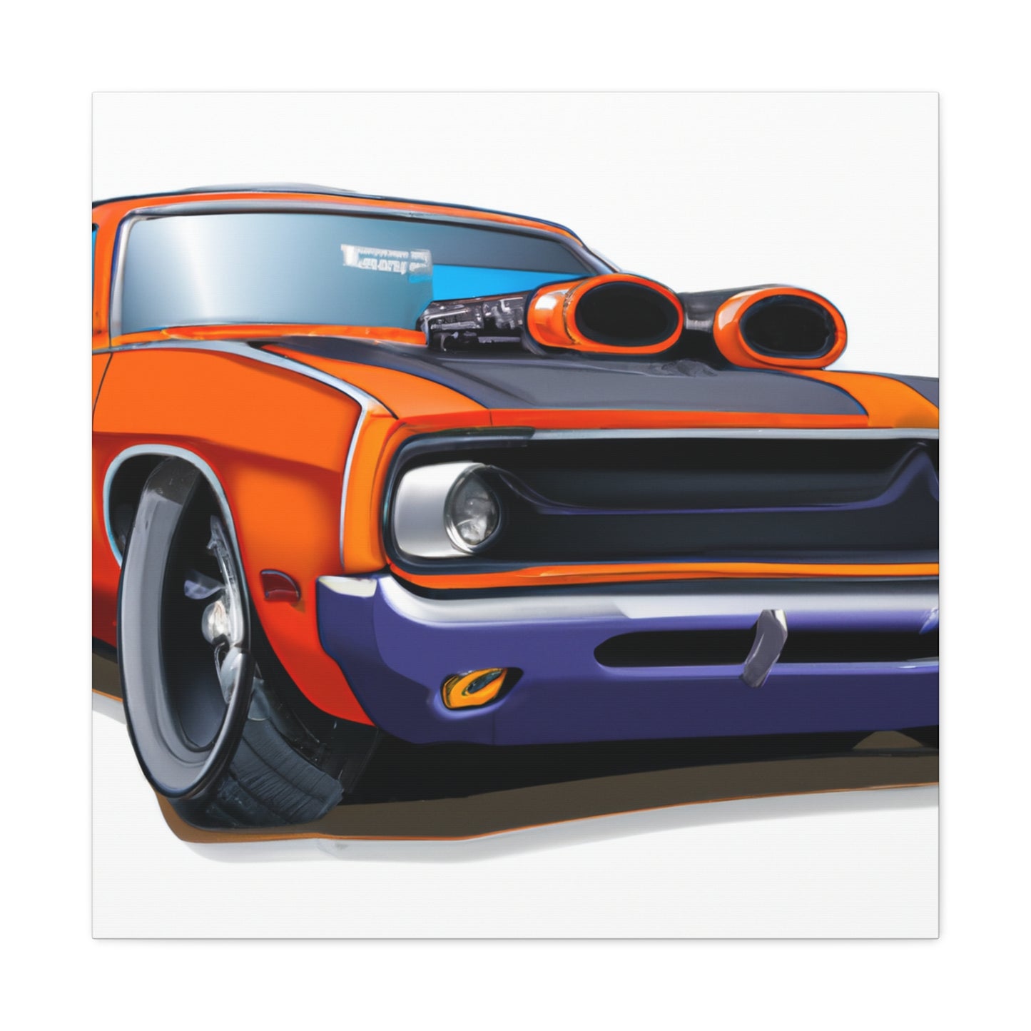 Street Scorcher - Automobile - Canvas