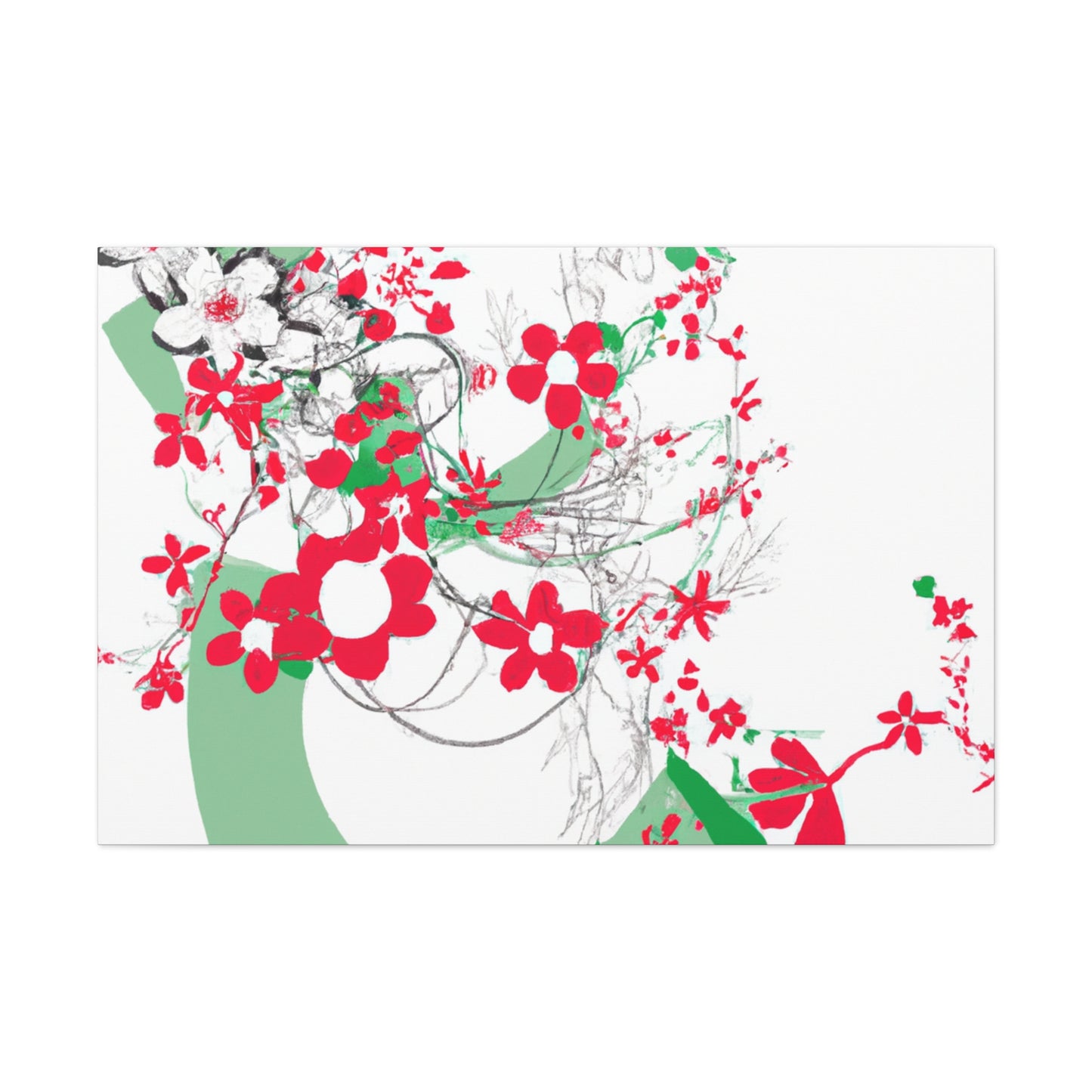 Peony Parade - Floral - Canvas