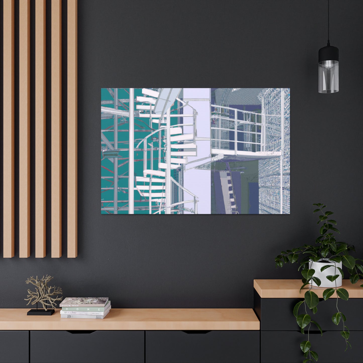Remstair van Rijn - Canvas - Architectural