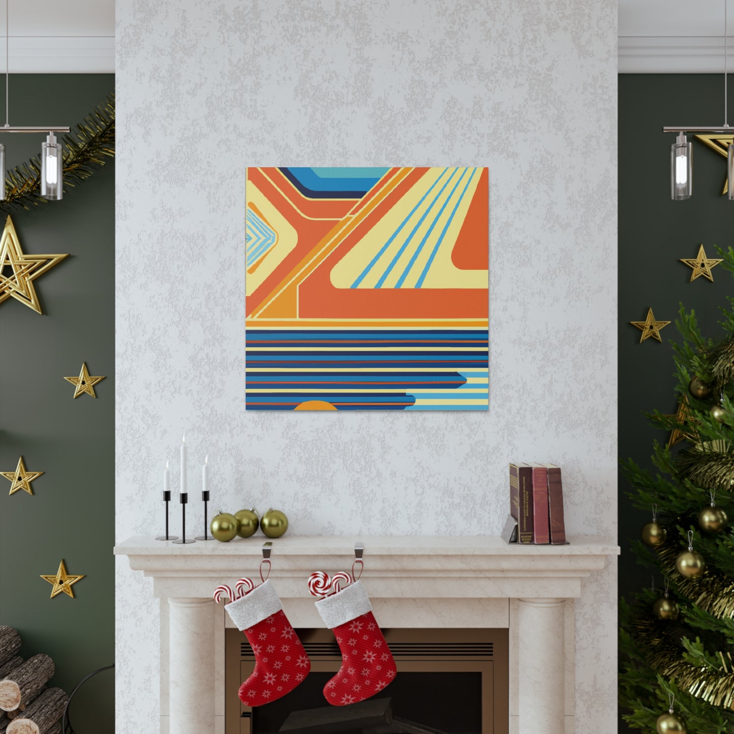 Brilliant! - Midcentury Canvas
