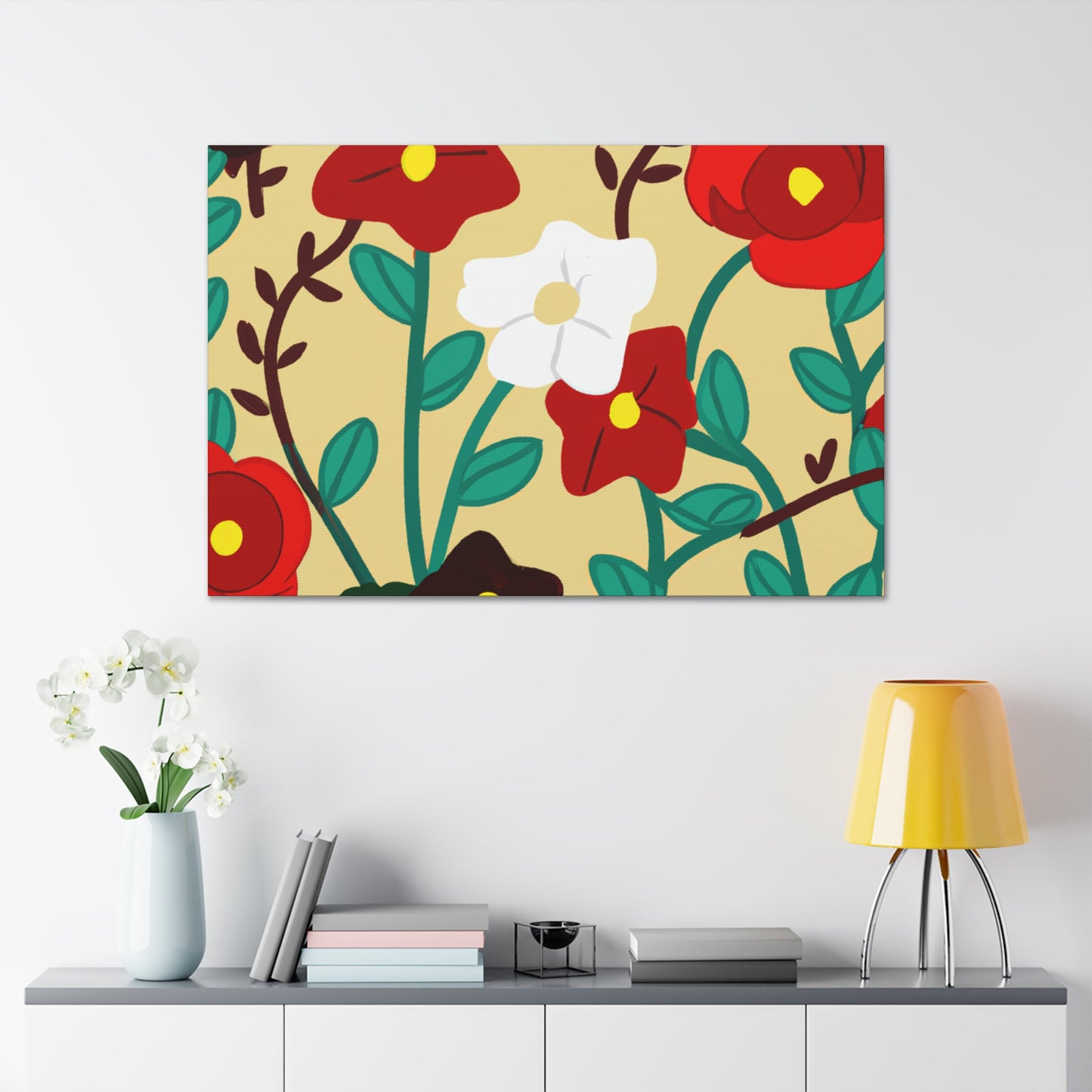 Rosebelle - Floral - Canvas