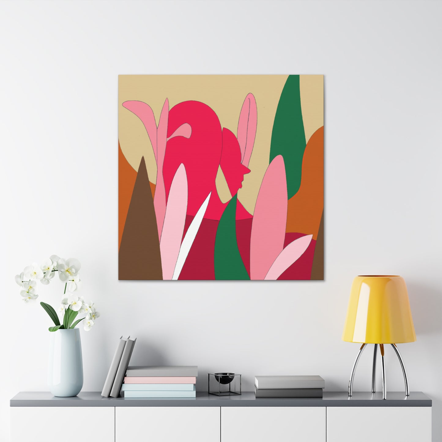 Paradise Stripped - Minimalism - Canvas