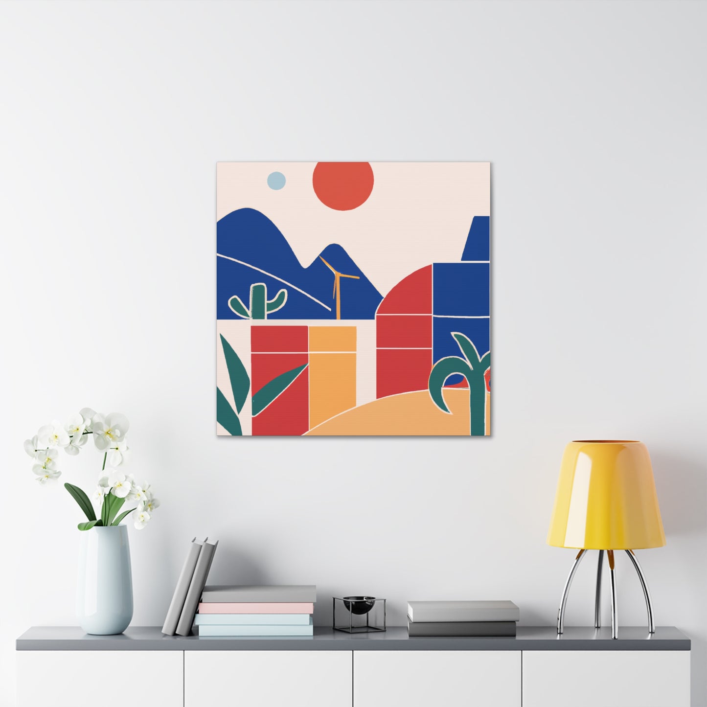Lovely Spot - Midcentury Canvas