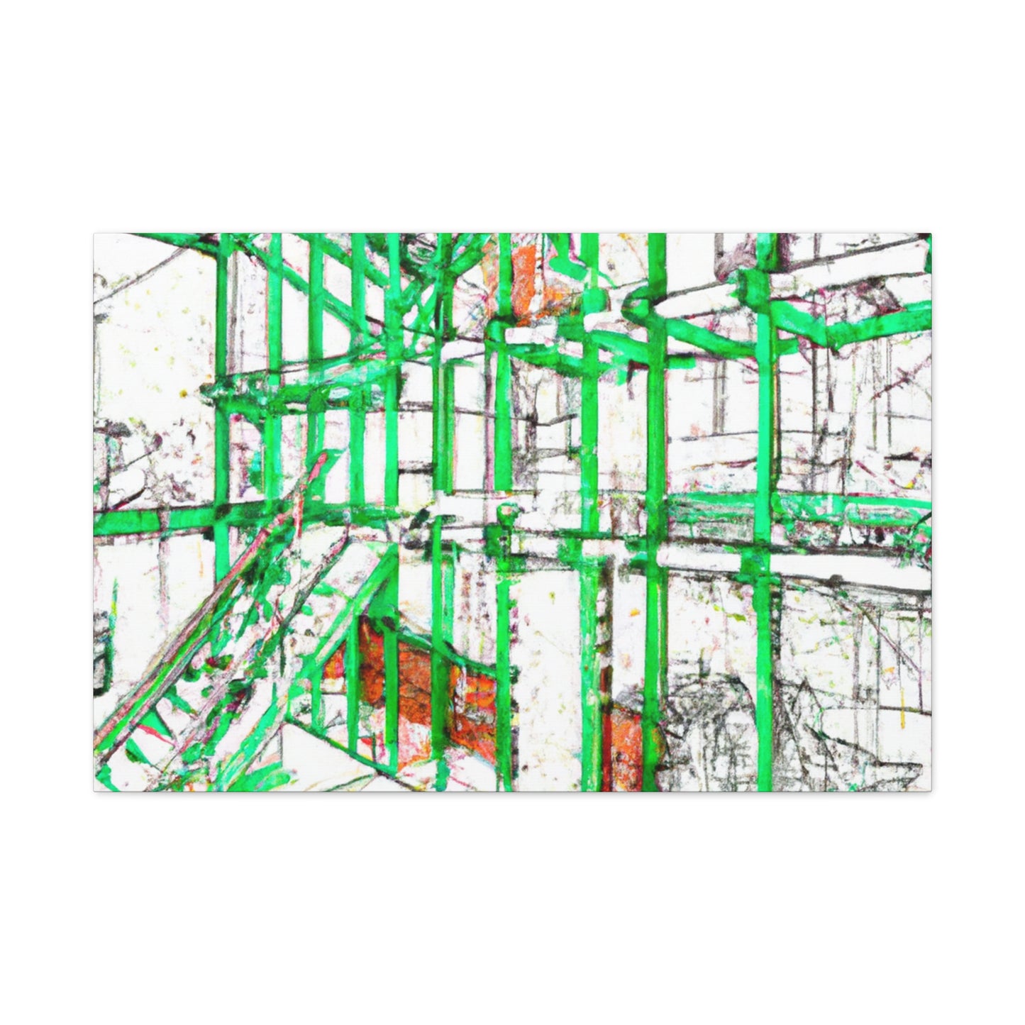Baffling Hollister - Architectural Canvas