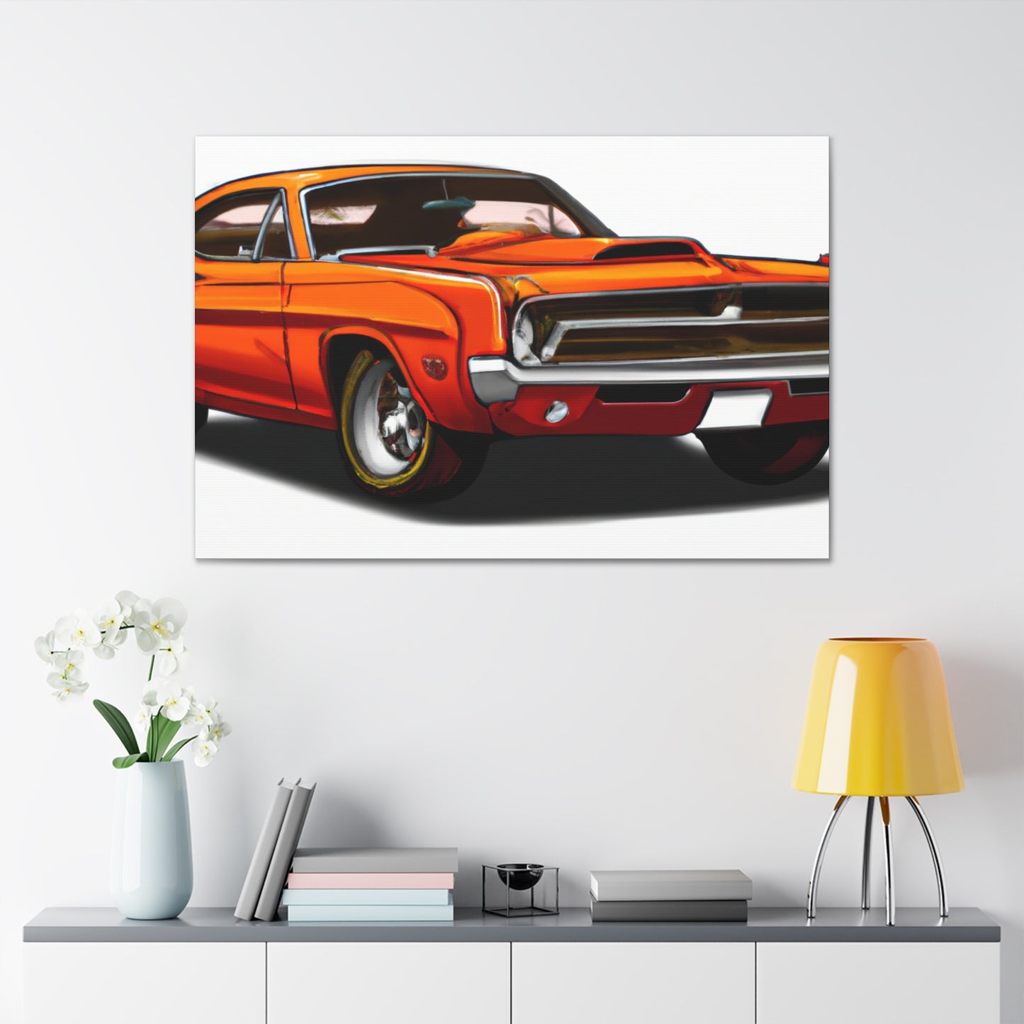 Blue Streak - Automobile - Canvas