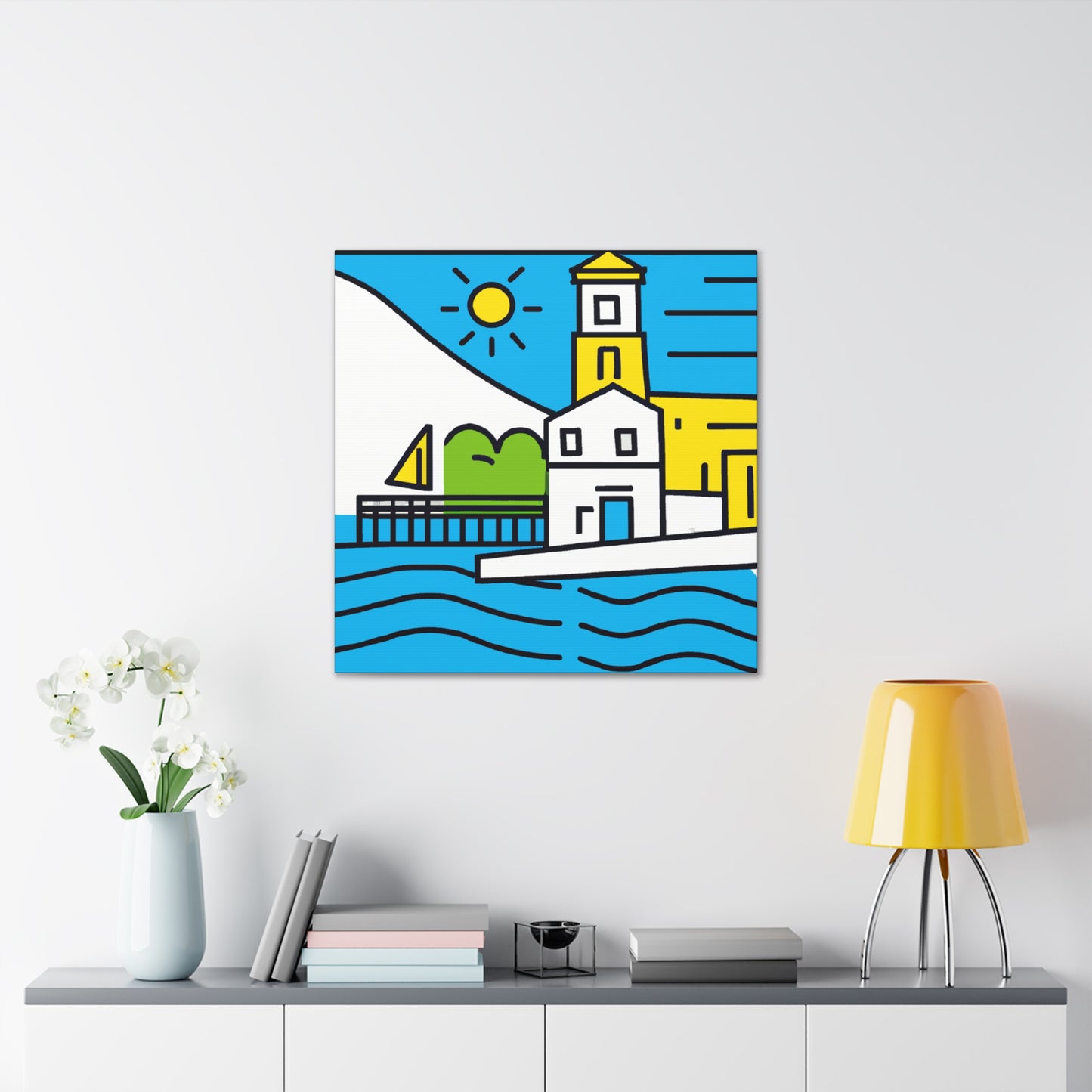 Edge Contrasts - Minimalism - Canvas
