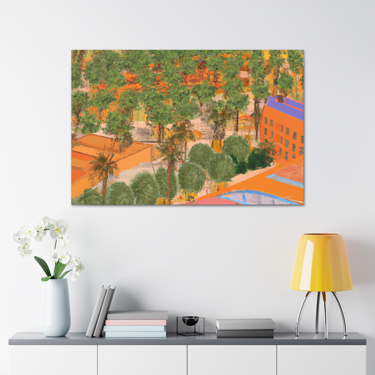 Desert Mirage - Architectural - Canvas