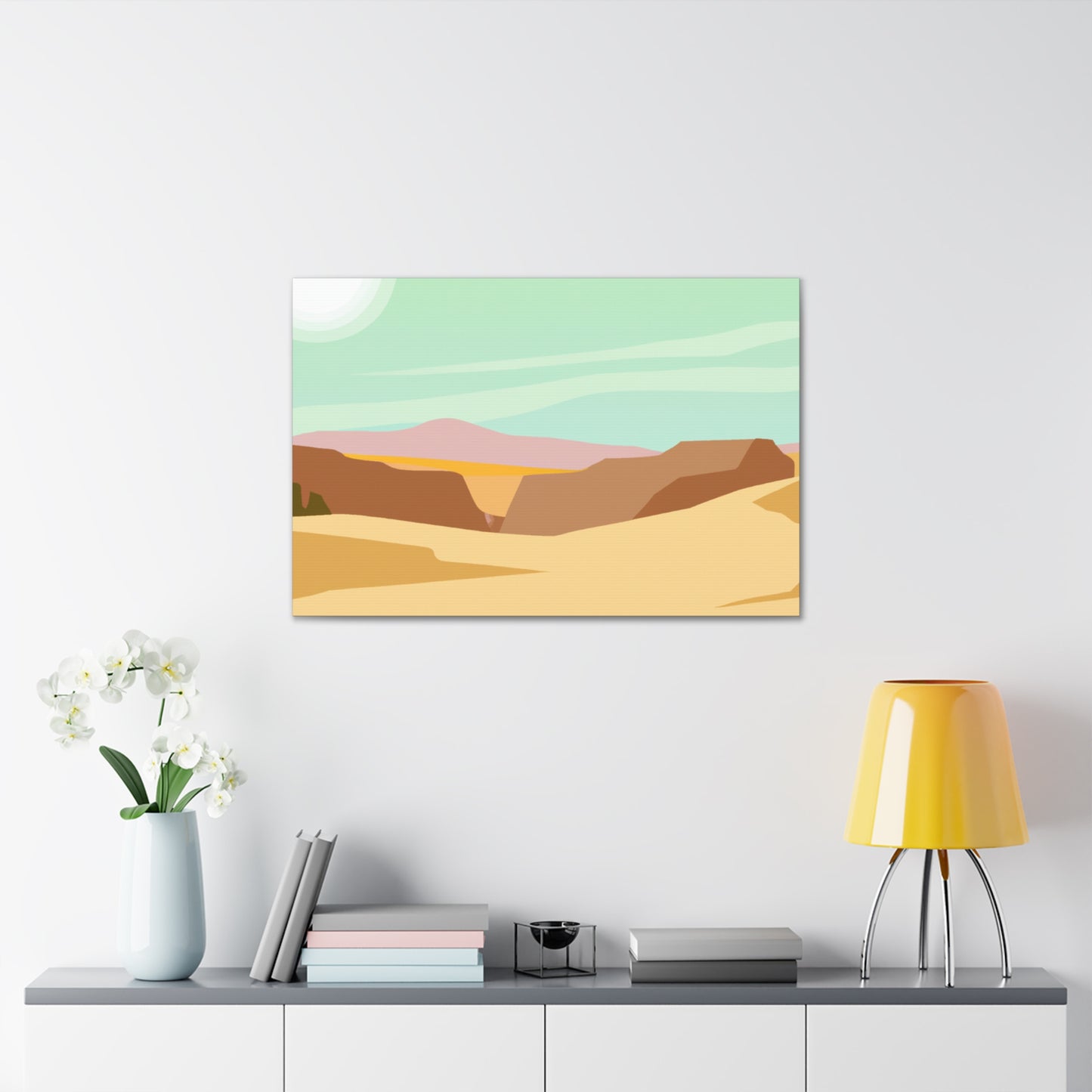 Sahara Serenity - Landscape - Canvas - Desert