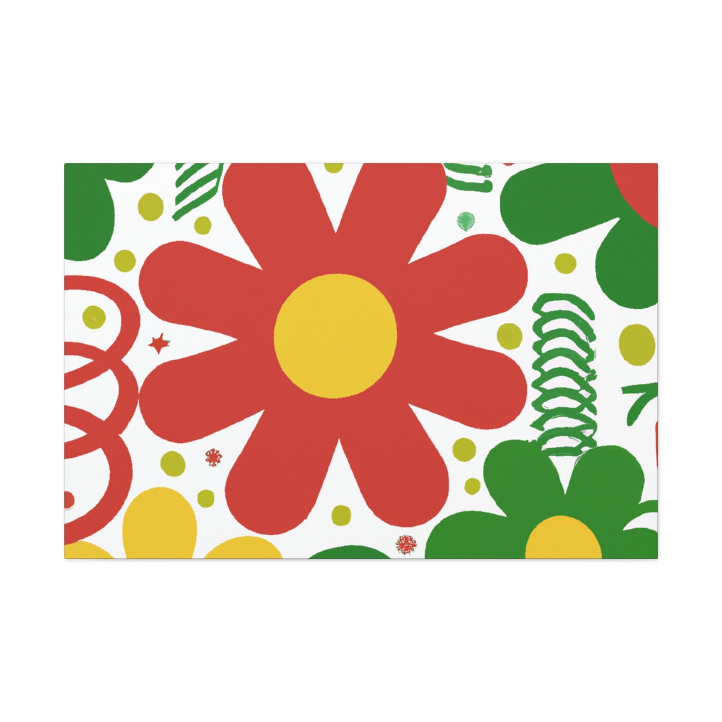 Flowerful Fancies - Floral Canvas