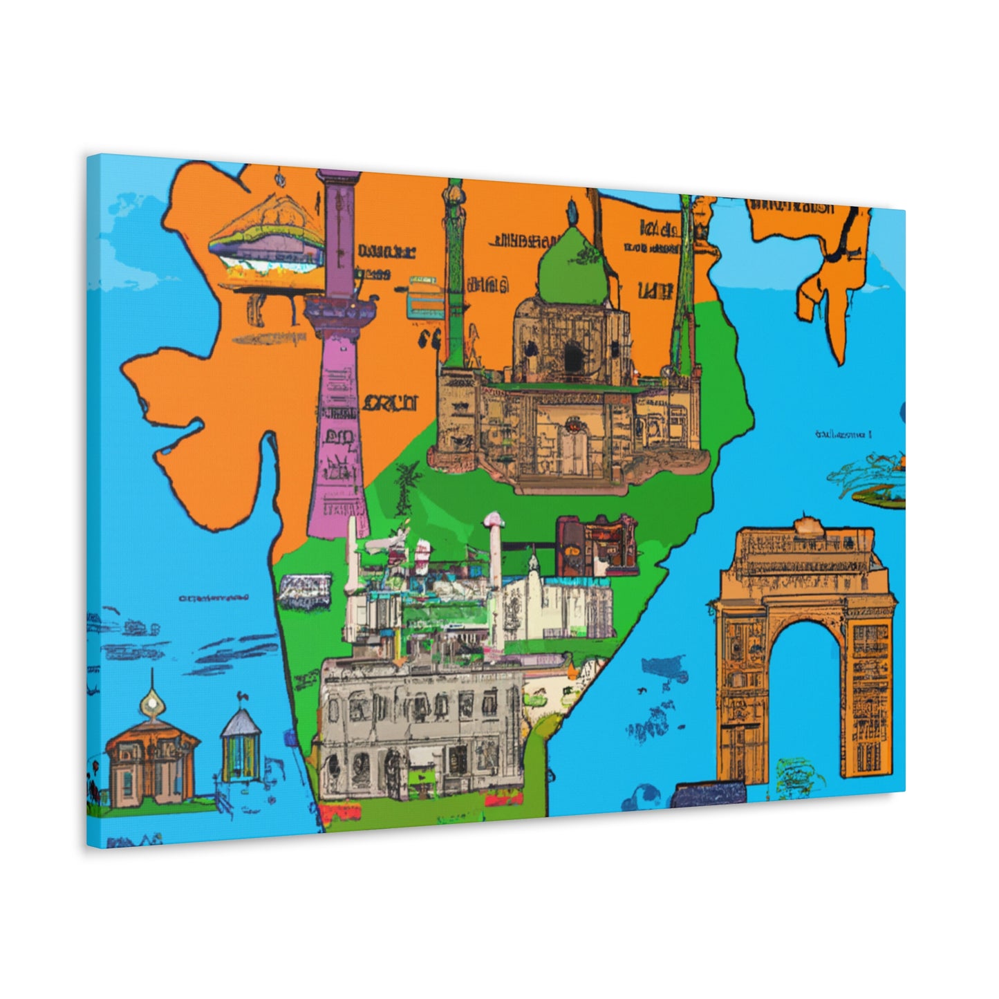 Aspiration - Destination India - Canvas