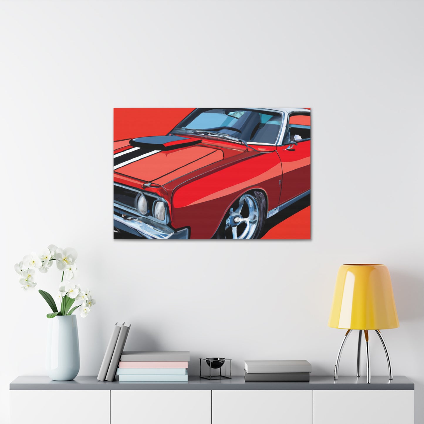 Steel Streak - Automobile - Canvas