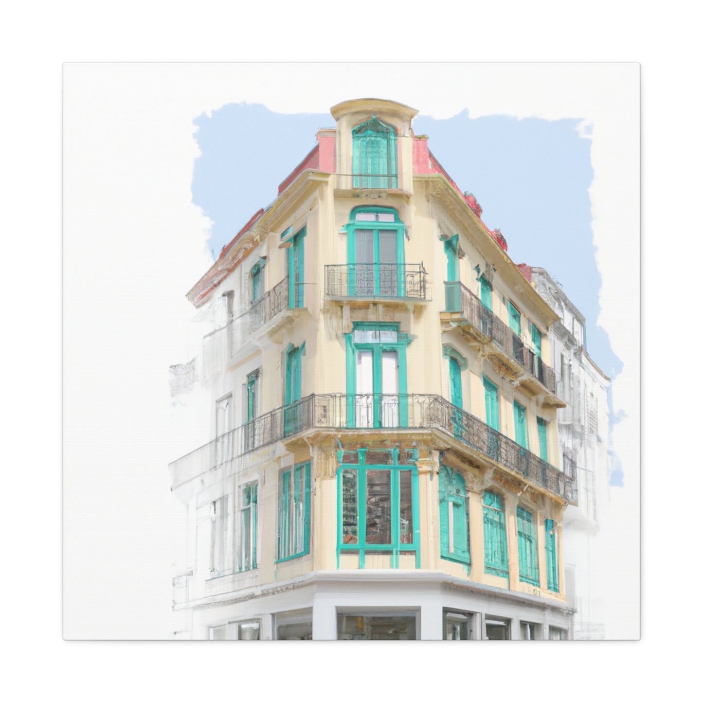 Amyrena de la Flora. - Architectural Canvas