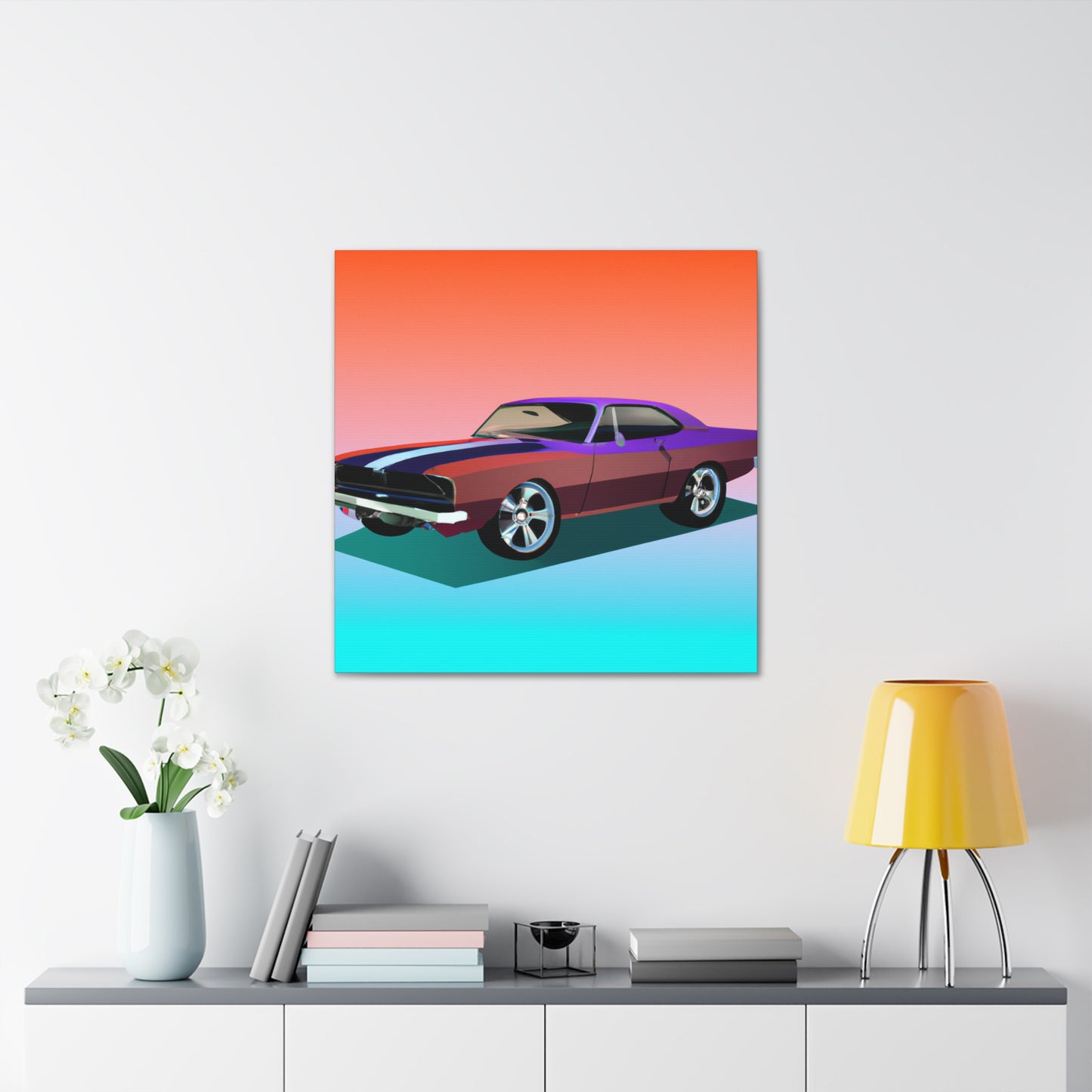Rattler Racer - Automobile - Canvas
