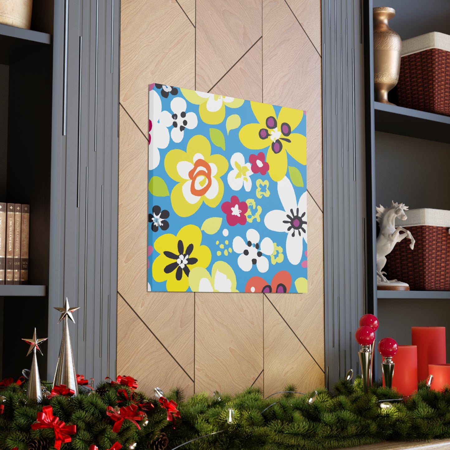 "Double Trouble Bouquet: A Bloom Boogie!" - Floral Canvas