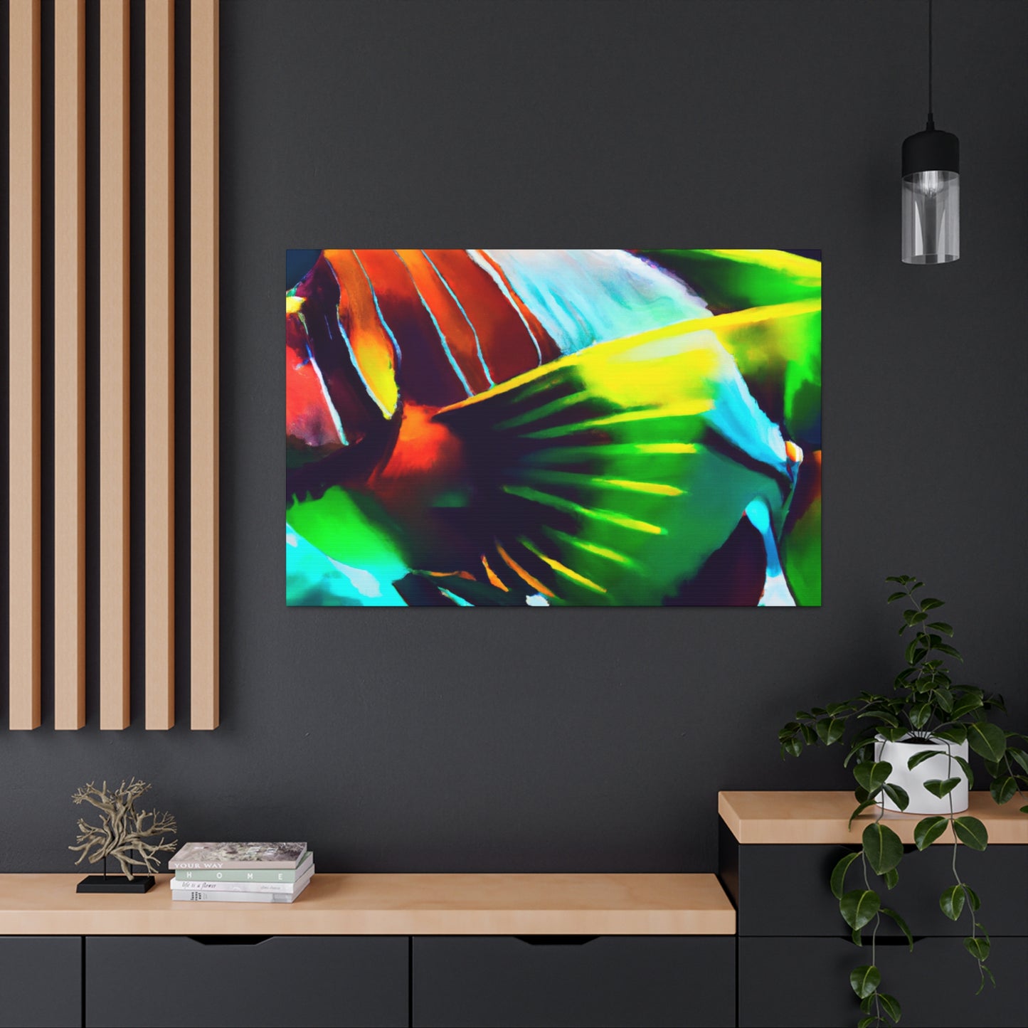 "Fin" - Underwater Canvas