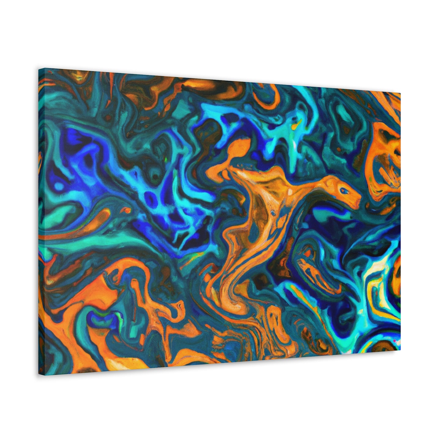 Fire and Water - Canvas - Abstract