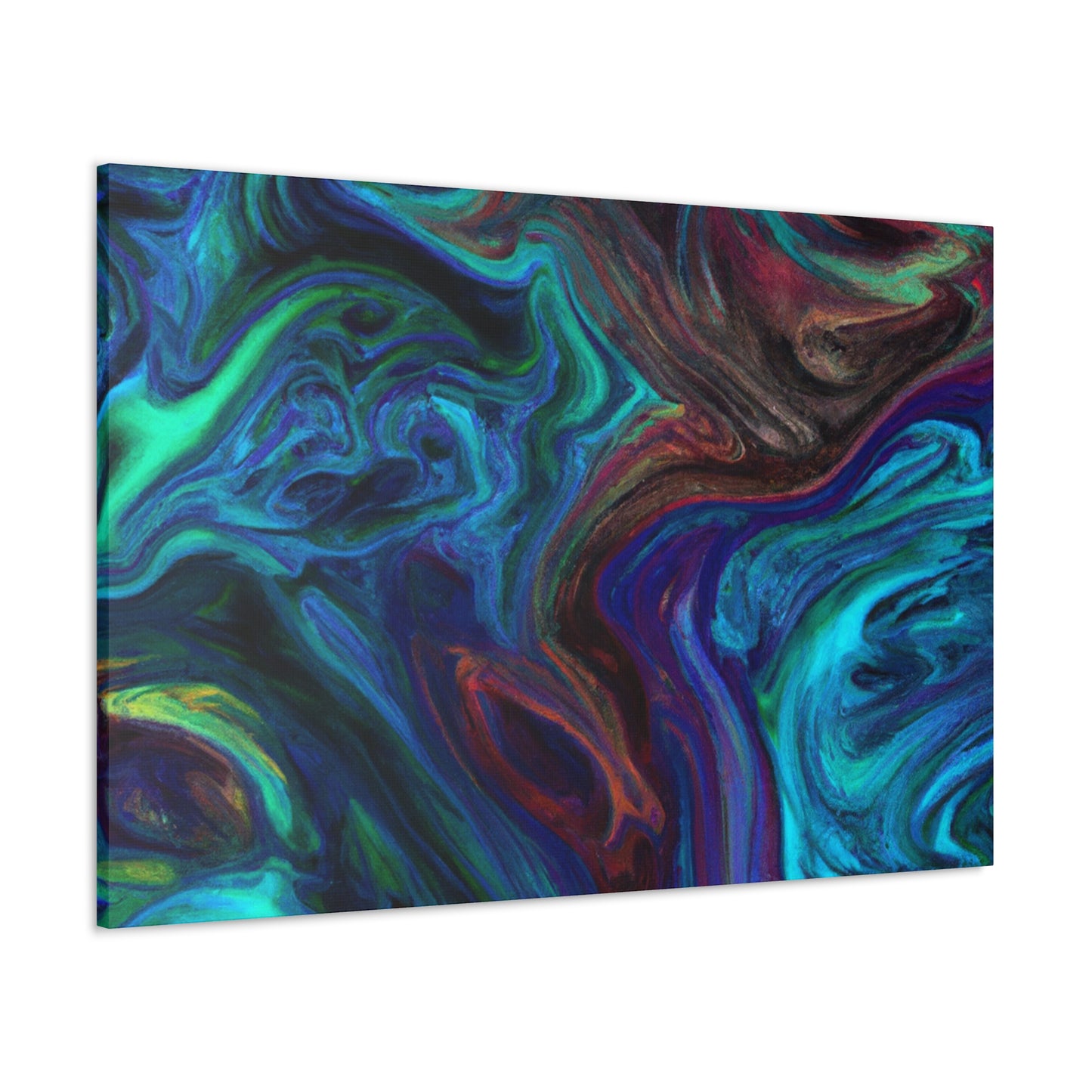Electric Blue - Canvas - Abstract