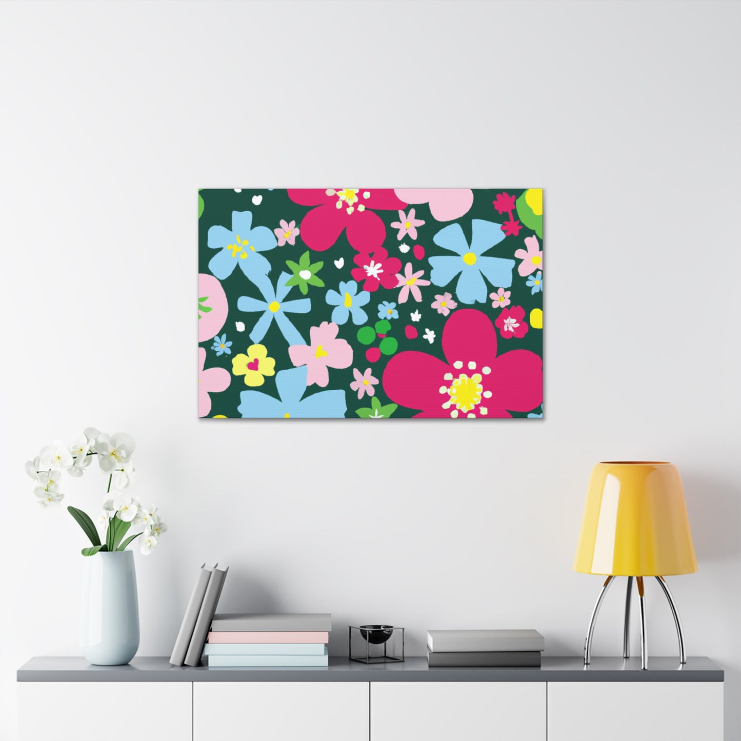Heavenly Blooms - Floral - Canvas