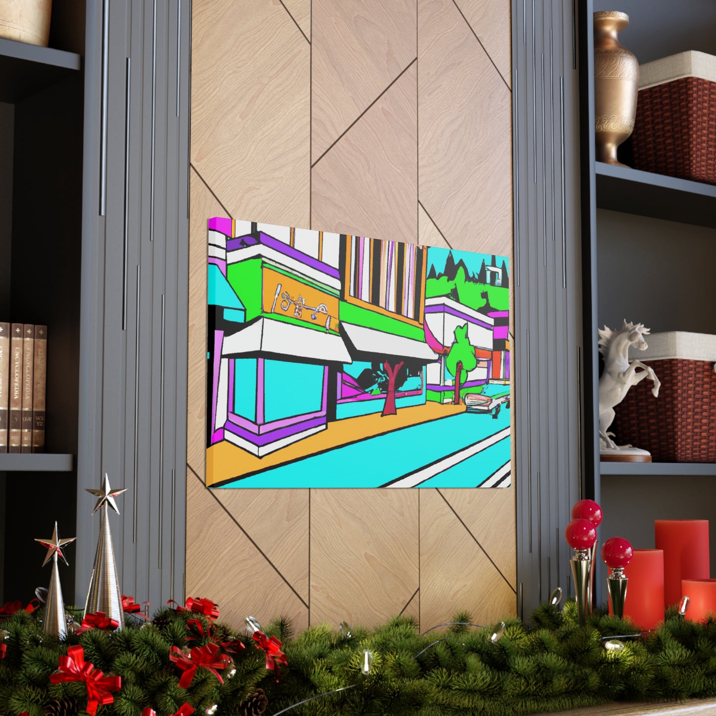 Hollywood Avenue - Pop Art Canvas