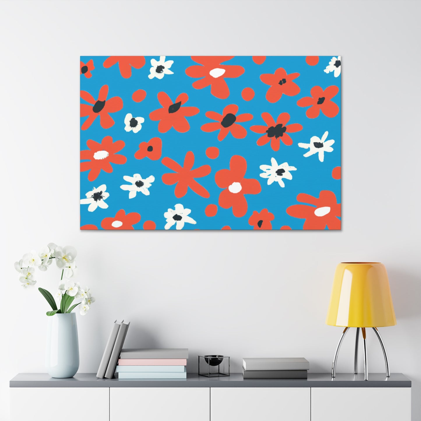 Rosalie - Floral - Canvas