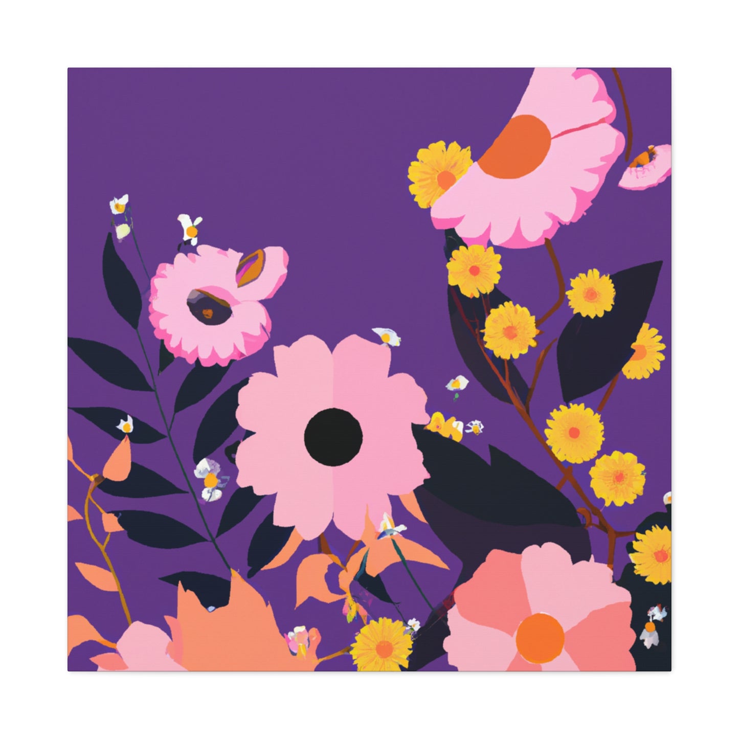 Blossomella - Floral - Canvas