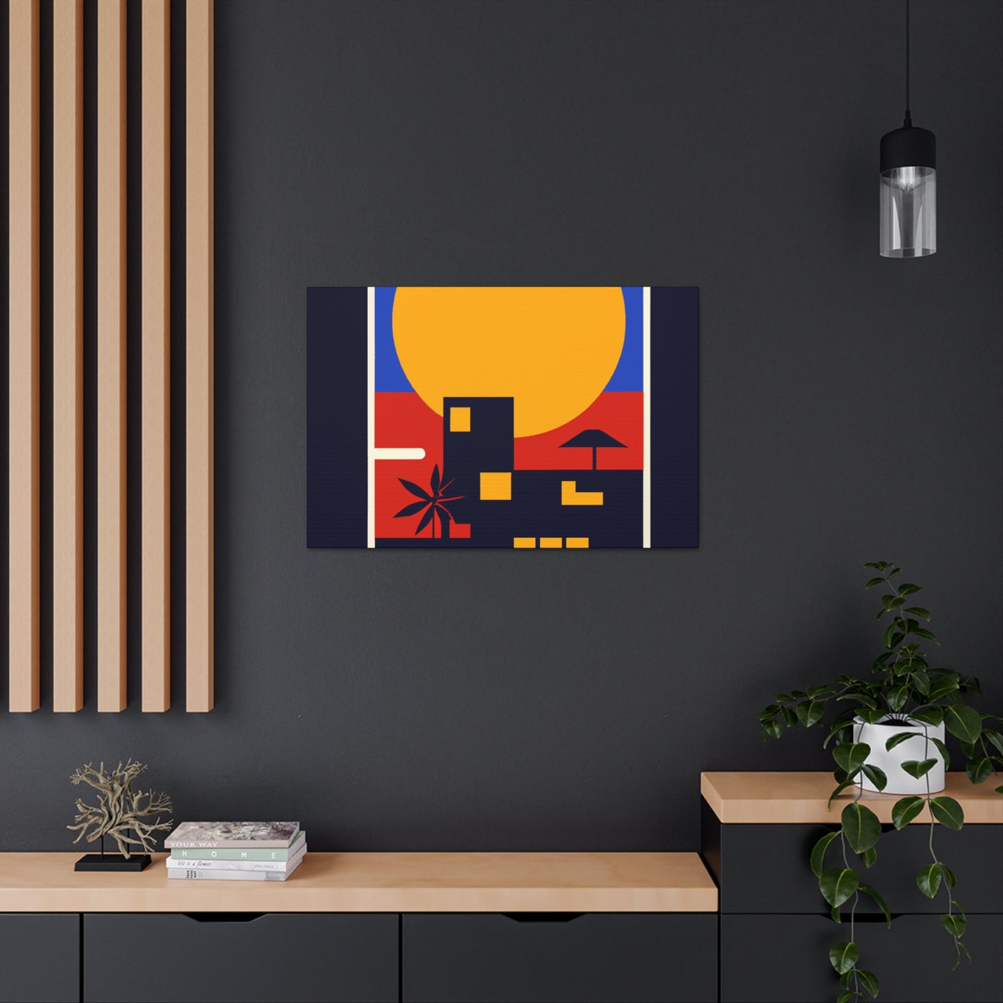 Miami - Midcentury Canvas
