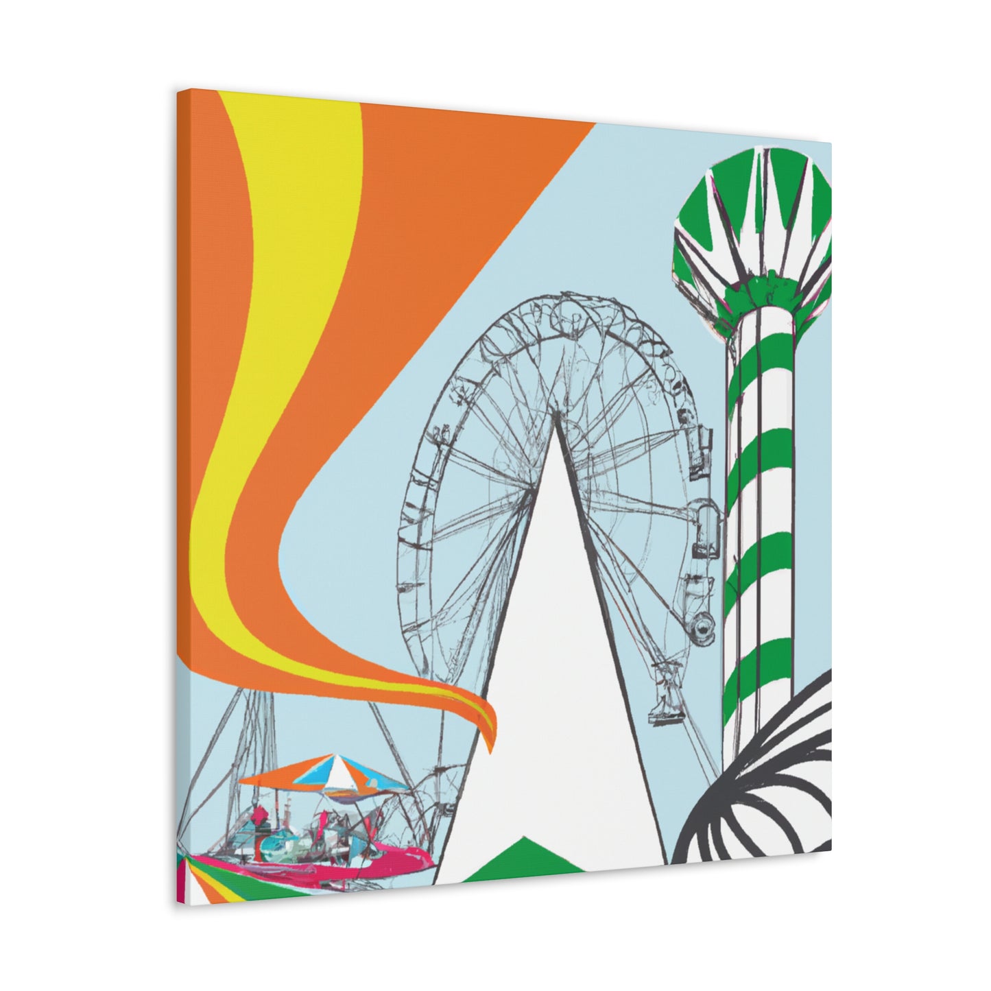 Safari Spinners - Amusement - Canvas