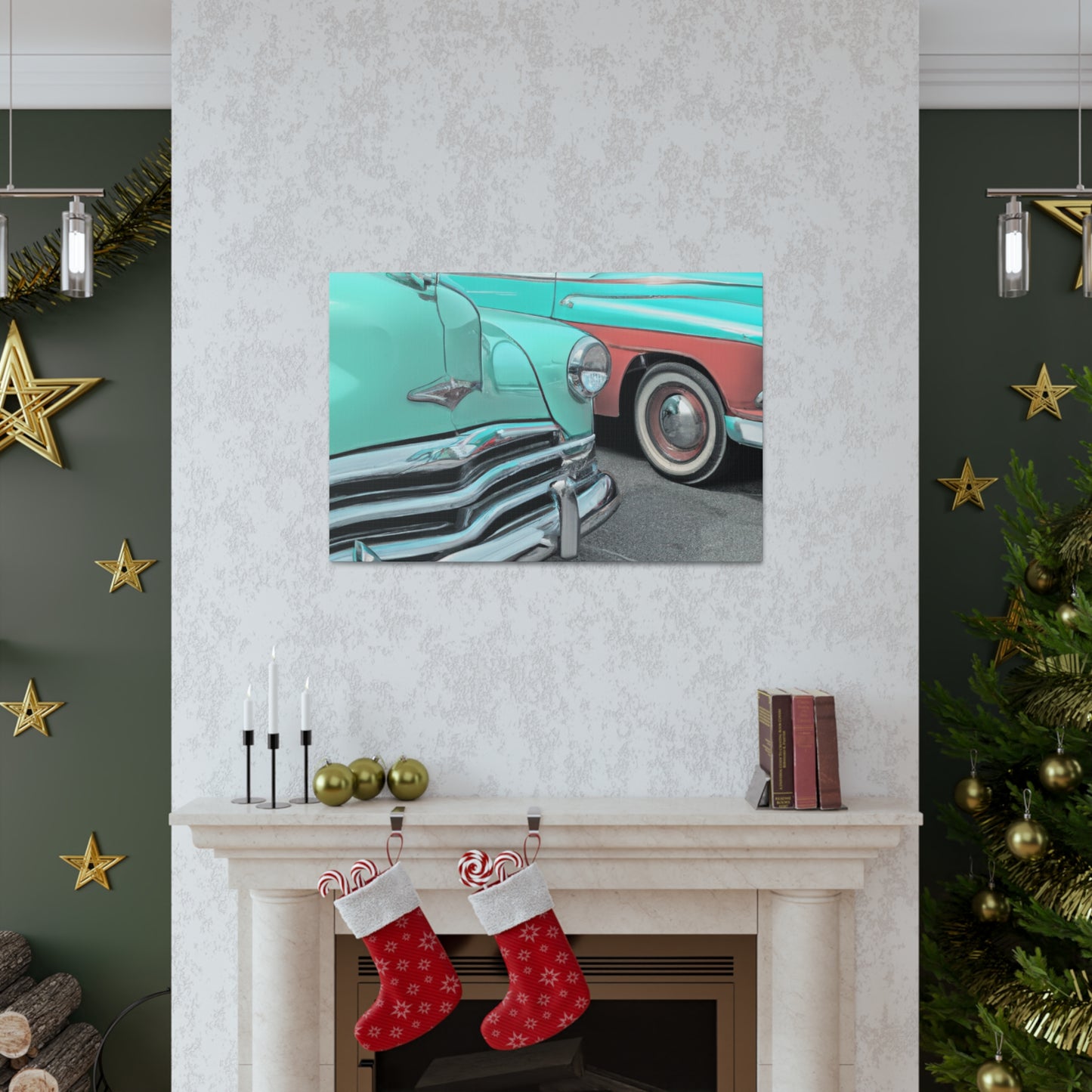 Ole Days - Automobile Canvas