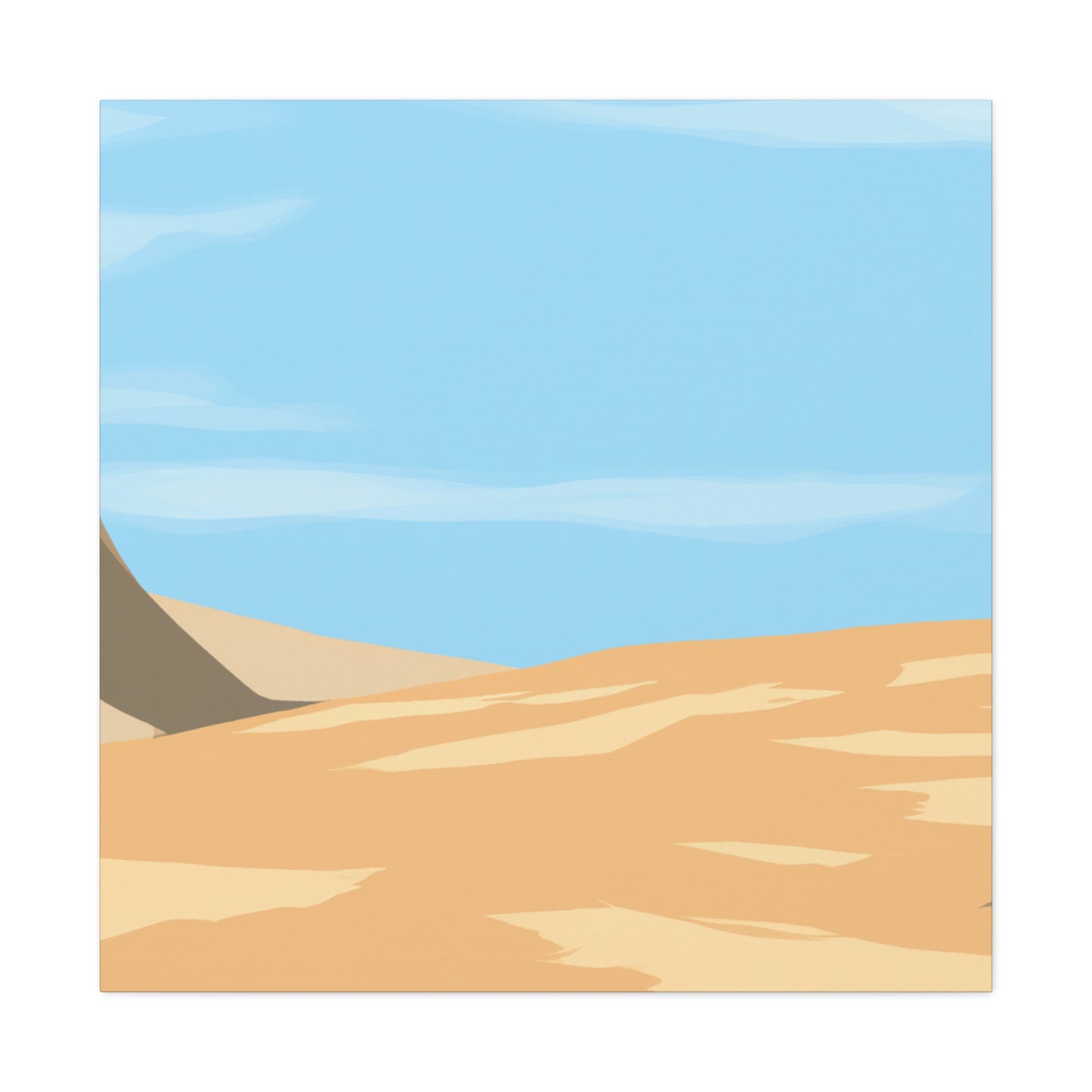 Desert Mirage - Landscape - Canvas