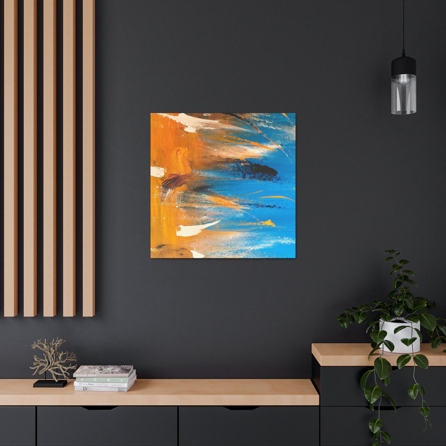 Johannes Vermeer - Abstract Canvas
