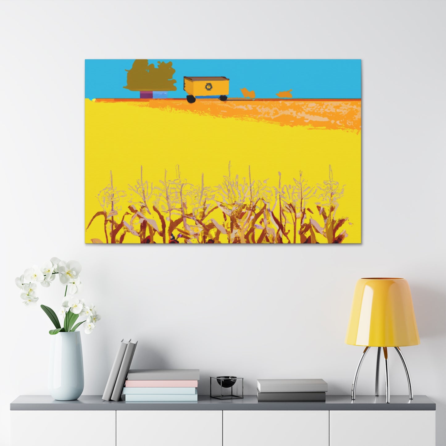 Wheat Fields - Farm - Canvas