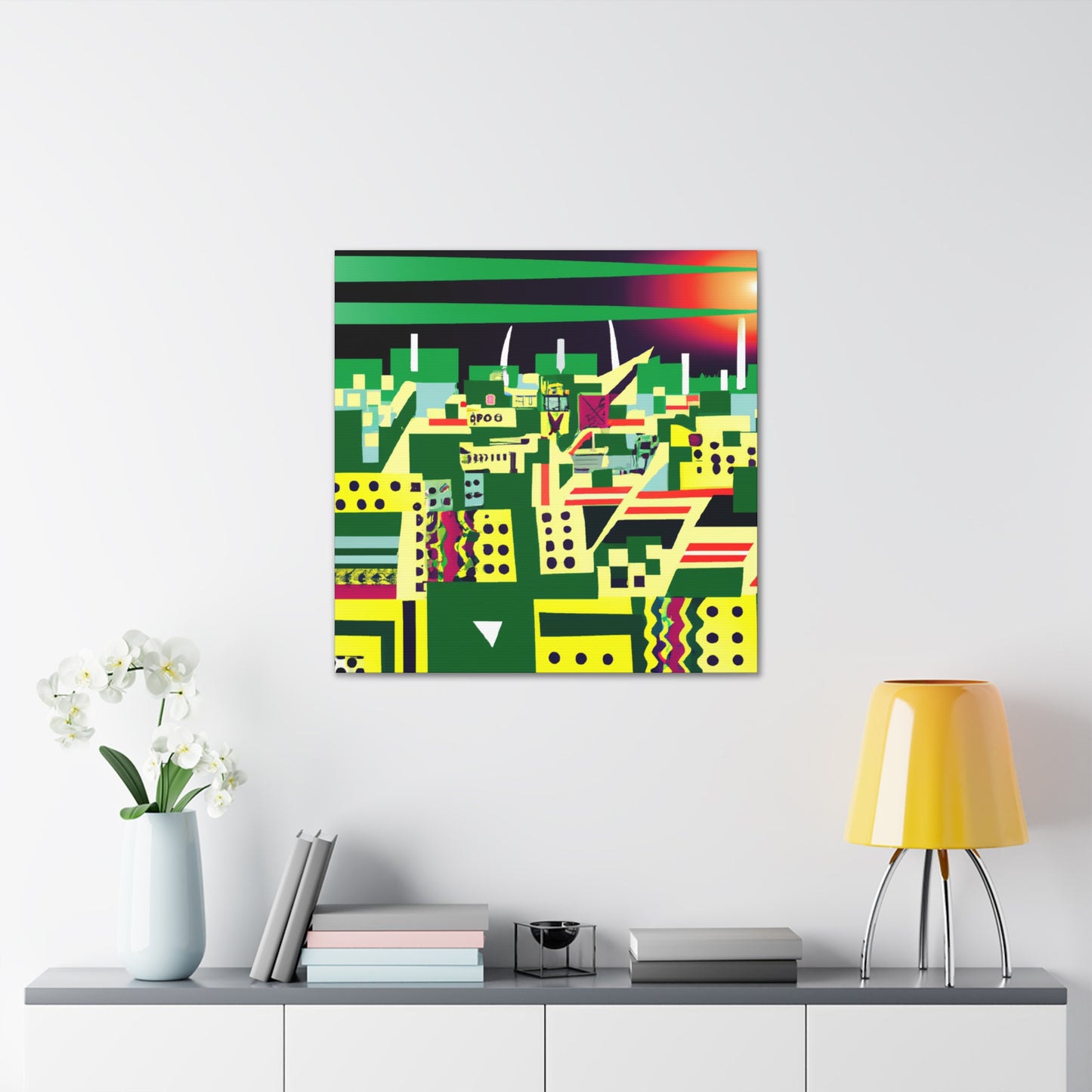 Hajar- Middle East - Canvas